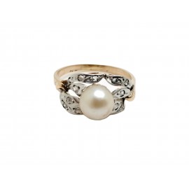 Anillo de Oro Bicolor 18...