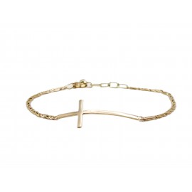 Pulsera de Oro Bicolor 18...