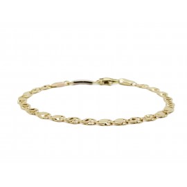 Pulsera de Oro Tricolor 18...