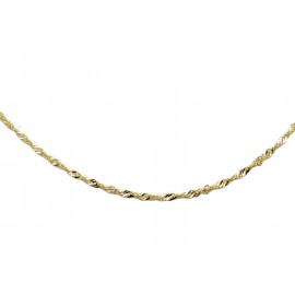 Cadena de Oro Singapur 18...