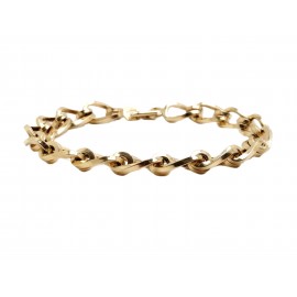 Pulsera de Oro Rosa 18 K...