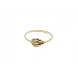 Anillo de Oro 18 Kt.  1 gr....