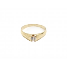 Anillo de Oro 18 Kt.  2 gr....