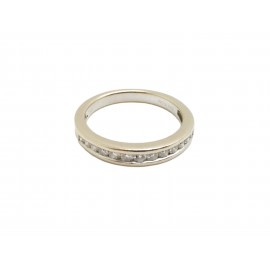 Anillo de Oro Blanco 18 Kt....