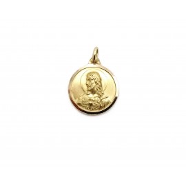 Medalla de Oro 18 Kt. 2.4...