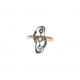 Anillo de Oro Bicolor 18...
