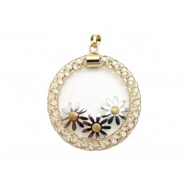 Conjunto de Oro Bicolor 18...