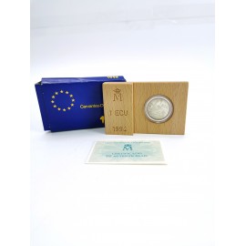 Moneda de Plata 925 1 ECU...