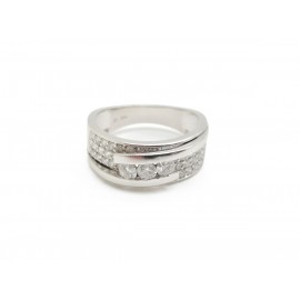 Anillo de Oro Blanco 18 Kt....