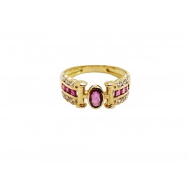 Anillo de Oro 18 Kt.  2.6...