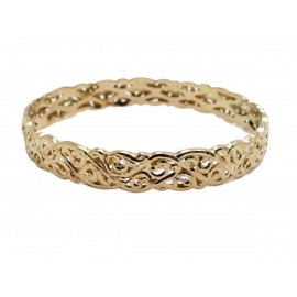 Pulsera de Oro Rígida 18...