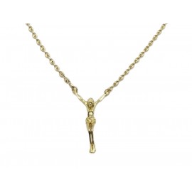 Cadena de Oro con Cristo 18...