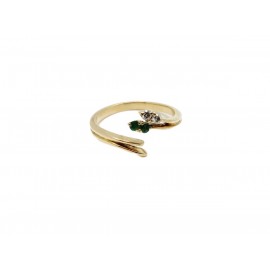 Anillo de Oro 14  Kt. 2.7...