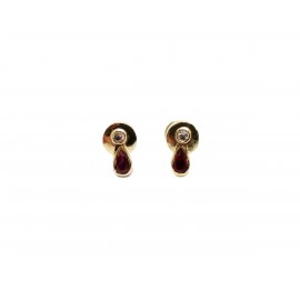 Pendientes de Oro 18 Kt....