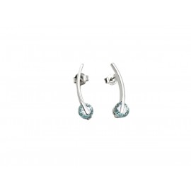 Pendientes de Oro Blanco 18...