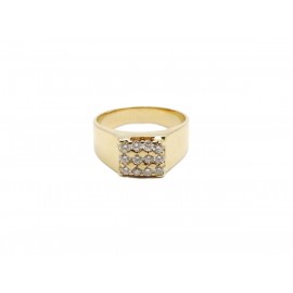 Anillo de Oro 18 Kt.  6.4...