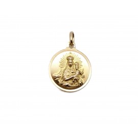 Medalla de Oro 18 Kt.  2.3...