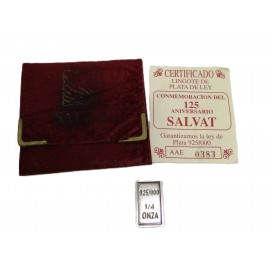 Lingote de Plata 925 1/4...