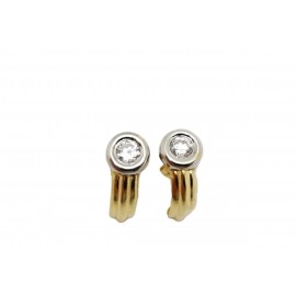 Pendientes de Oro Bicolor...