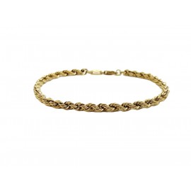 Pulsera de Oro Cordón 18...
