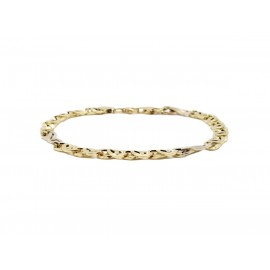 Pulsera de Oro Bicolor. 18...