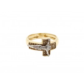 Anillo de Oro Bicolor 18...