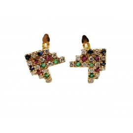 Pendientes de Oro 18 Kt....