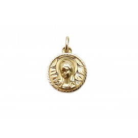 Medalla de Oro 18 Kt. 2.4...