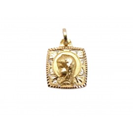 Medalla de Oro 18 Kt. 2.1...