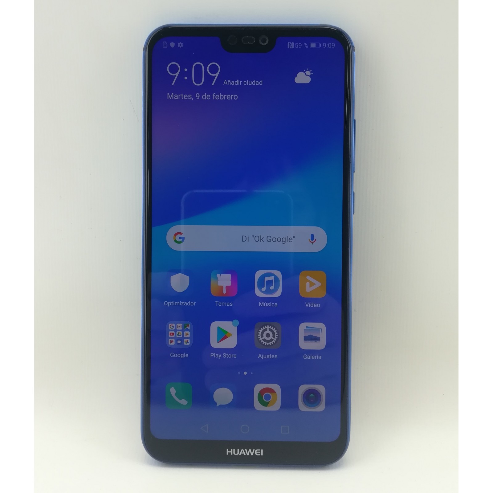 Smartphone Huawei P20 Lite 4Gb 64Gb Azul de segunda mano