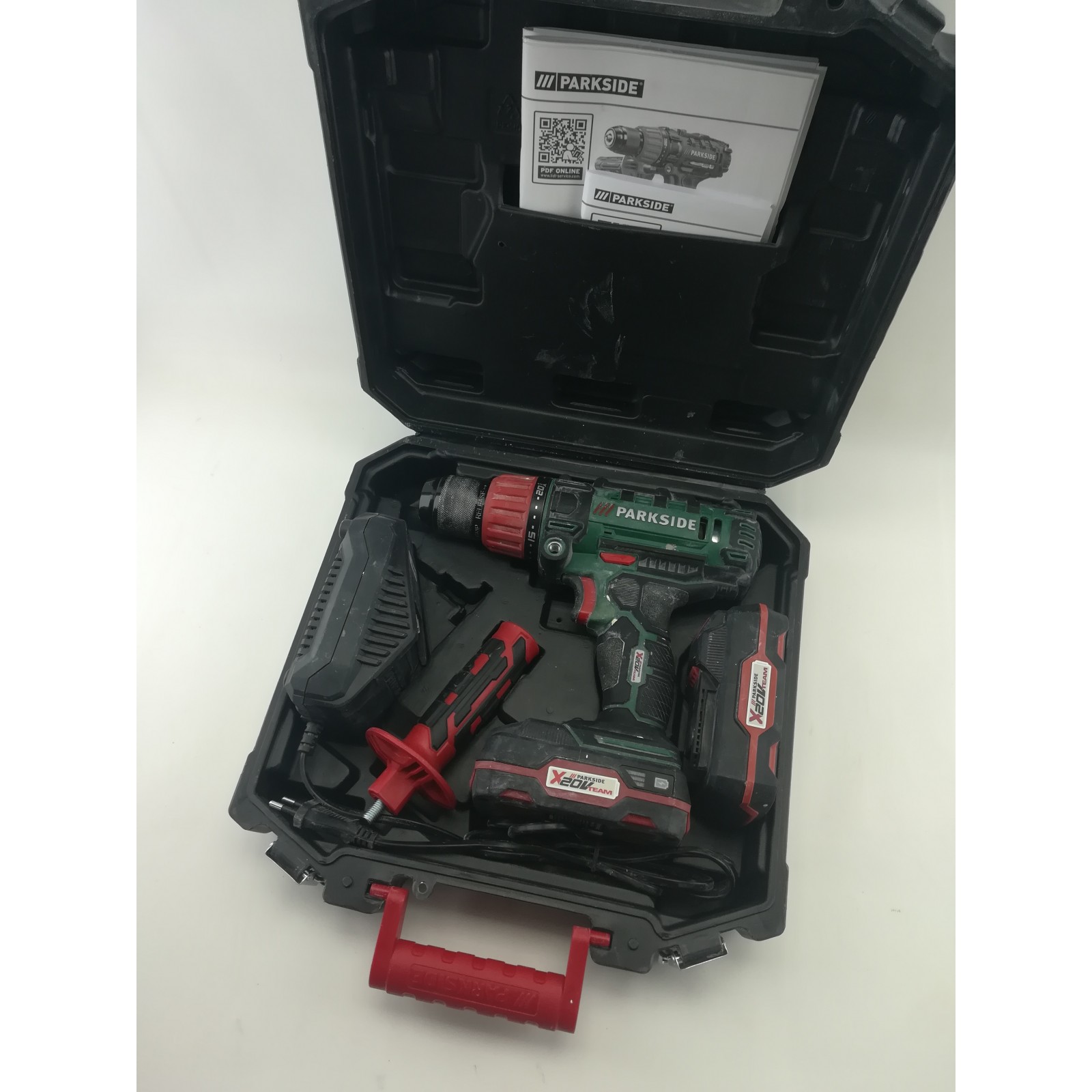 Trapano A Percussione Parkside PSBSA 20-Li B2 - Senza Batteria E Caricabatterie - Foto 4