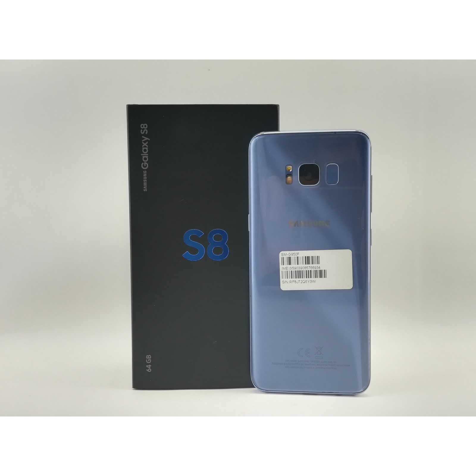 Smartphone Samsung Galaxy S8 64gb Sm G950f Con Caja Y Auriculares