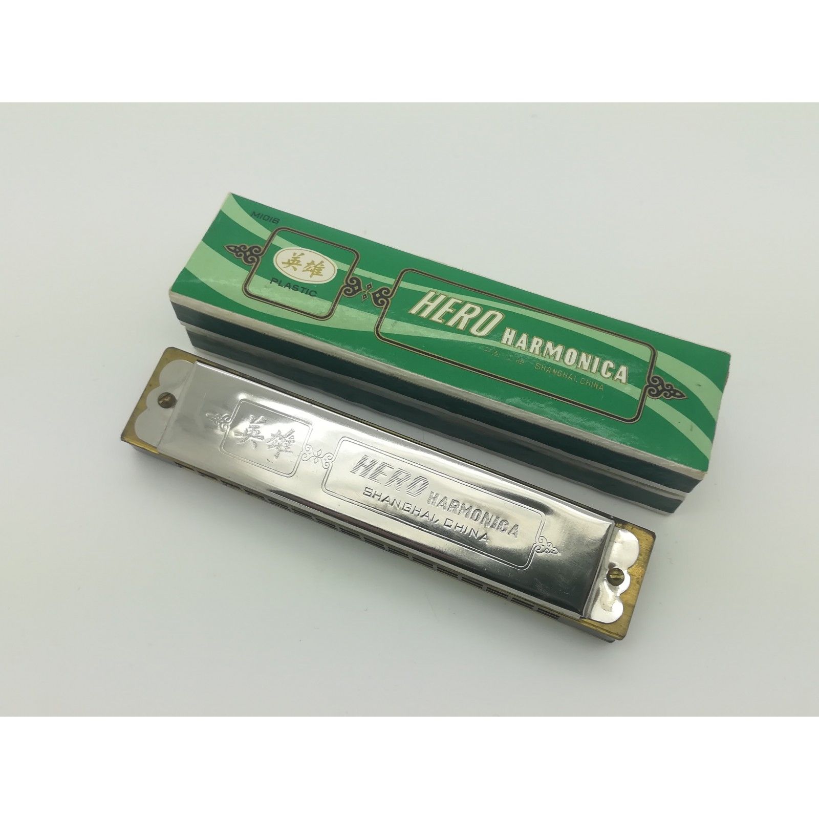 Armónica HERO C con caja 13cm Larga Made in Shanghai, China