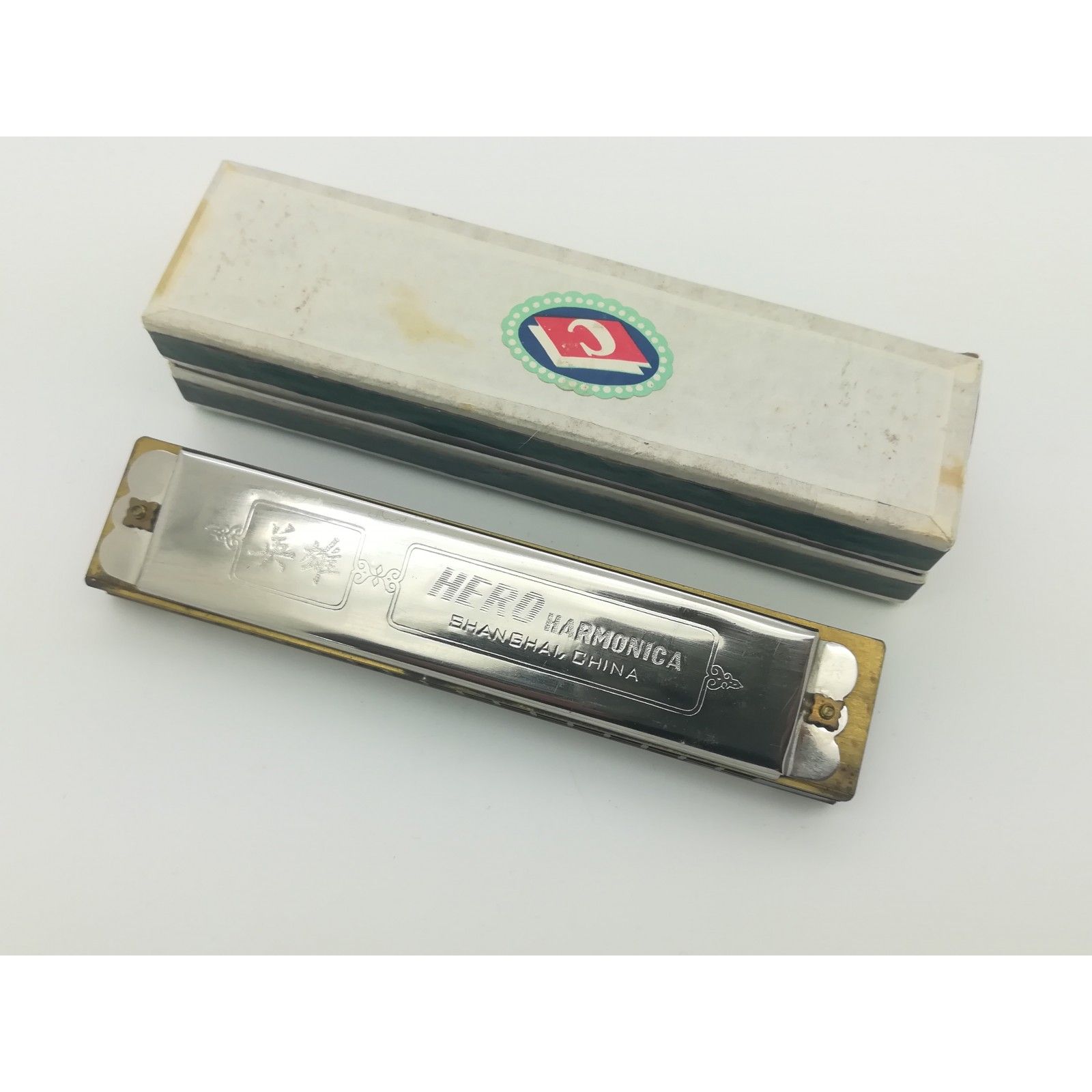 Armónica HERO C con caja 13cm Larga Made in Shanghai, China