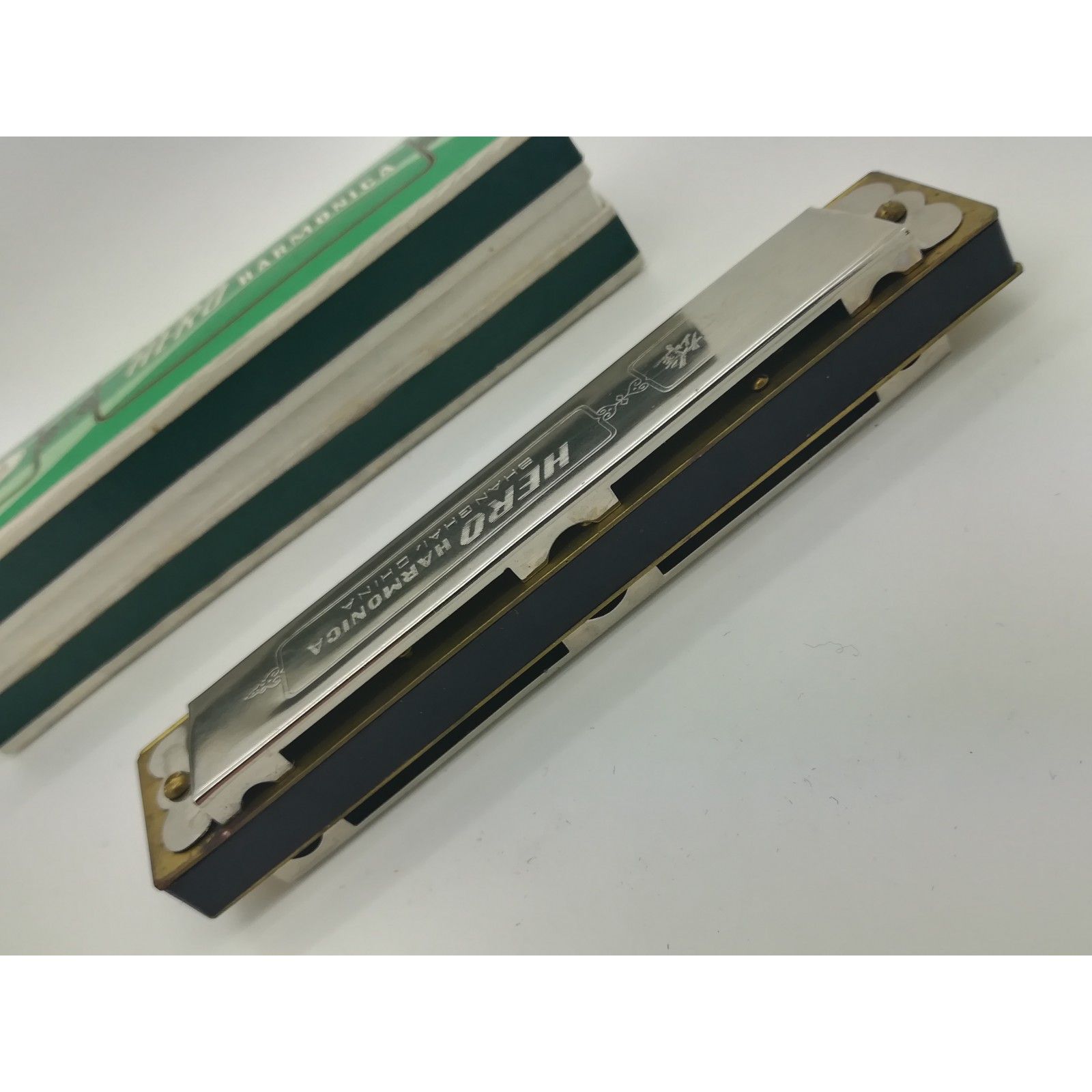 Armónica HERO C con caja 13cm Larga Made in Shanghai, China