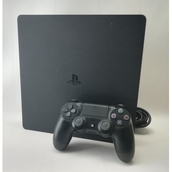 Buena voluntad Y datos Consola Playstation PS4 Slim 500GB Sony con mando y cables de segunda mano
