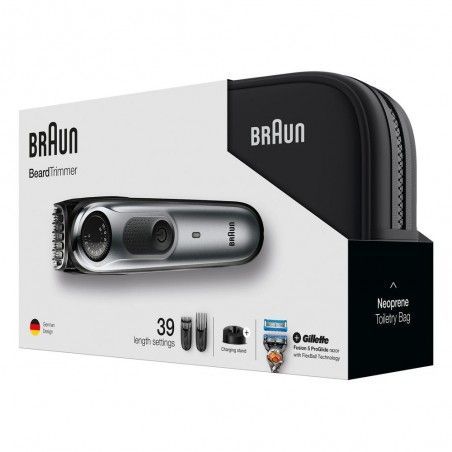 Corta pelo inalámbrico BRAUN BEARD TRIMMER BT7940TS (NUEVA)