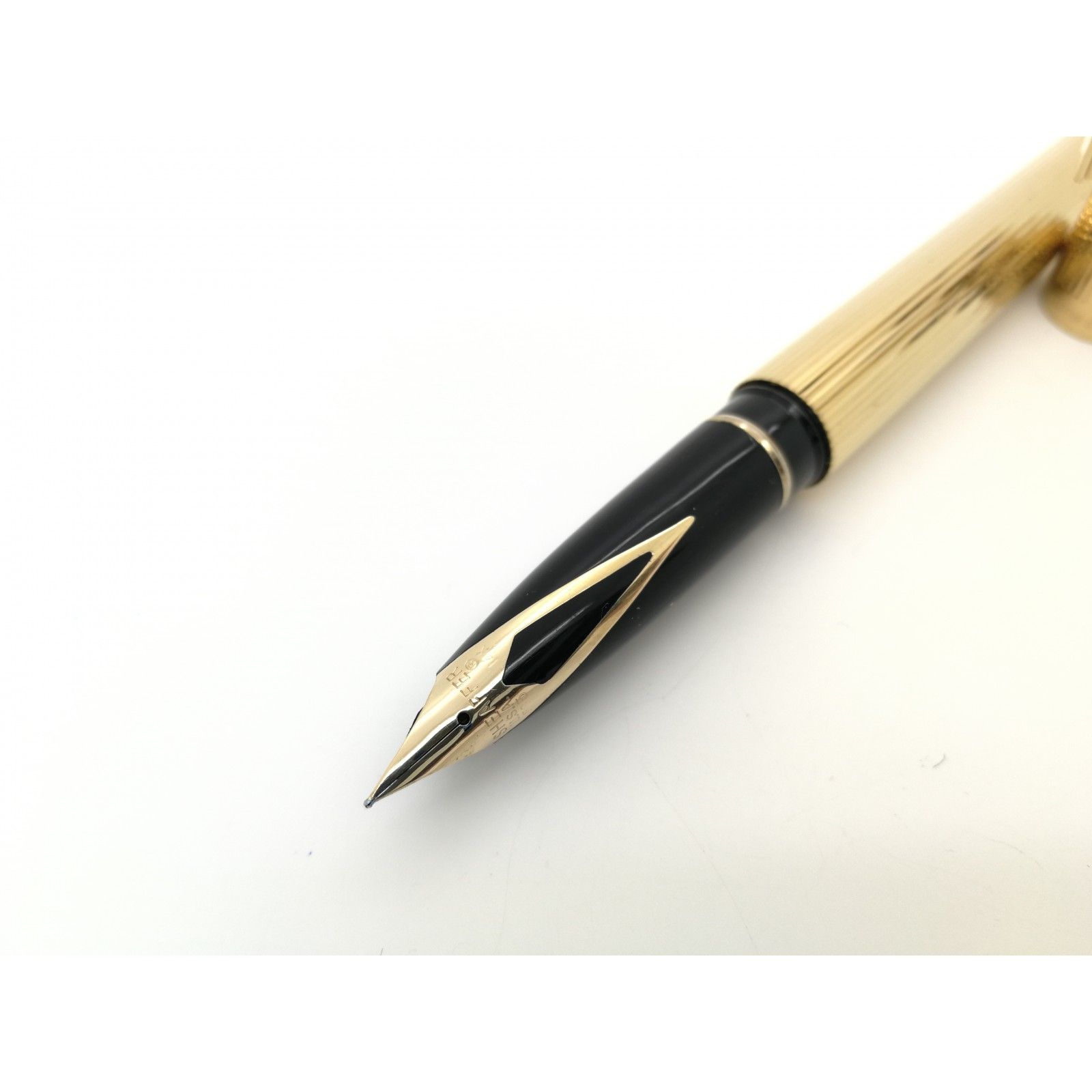 Stylo Plume Sheaffer Plaqué Or 23K - États-Unis, Occasion