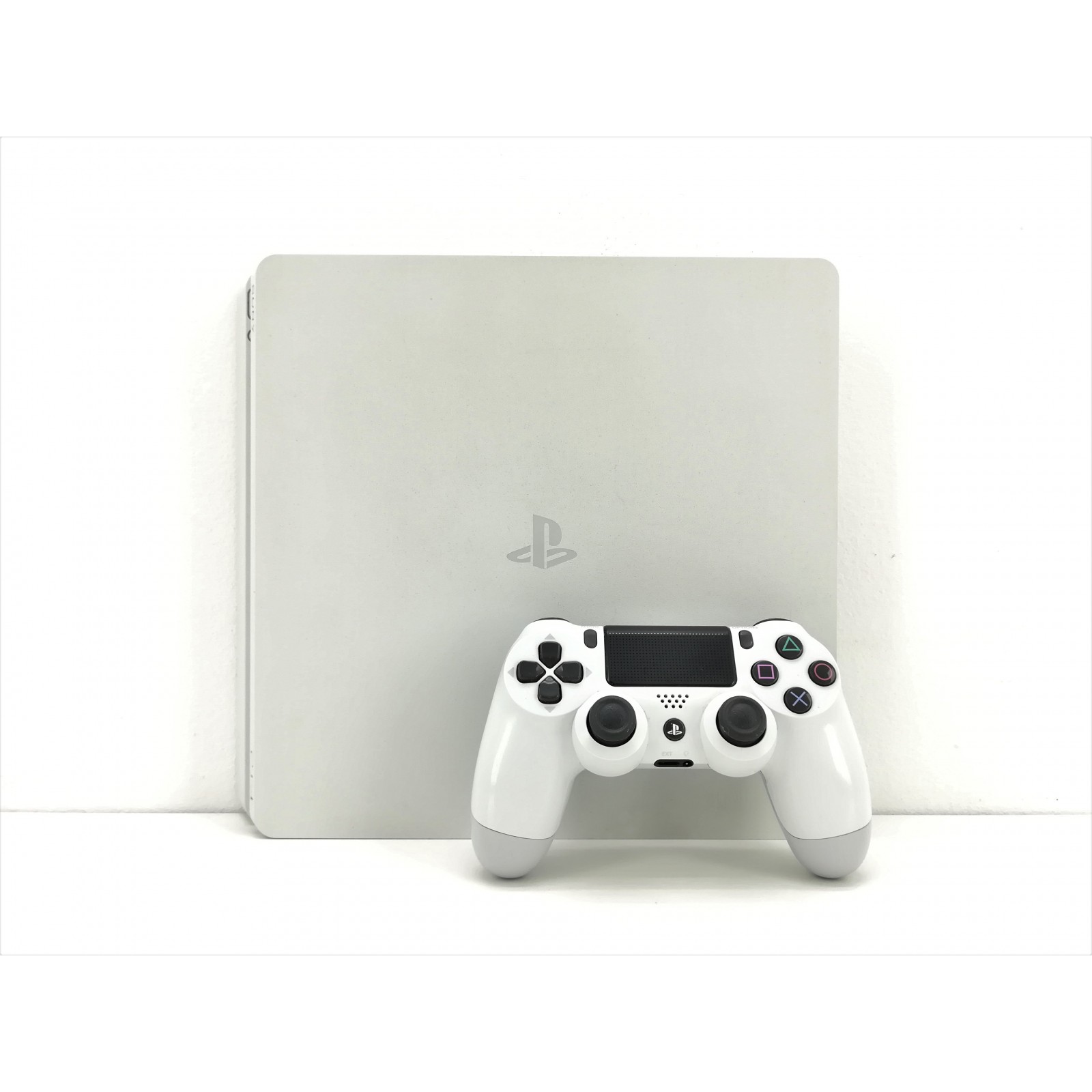Consola Playstation PS4 Slim 500Gb Blanca con mando de segunda mano