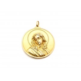 Medalla religiosa de oro 14...