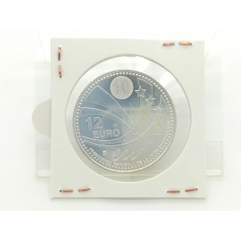 Moneda Plata de 12 Euros...
