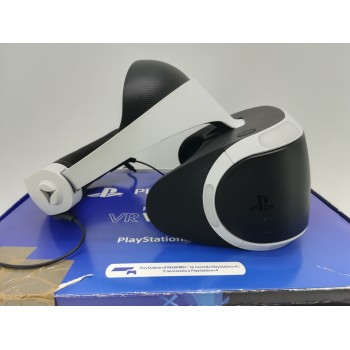 Gafas de realidad virtual - Sony PlayStation VR, Cámara V2 + PS4 VR Worlds  (Descarga), Para PS4