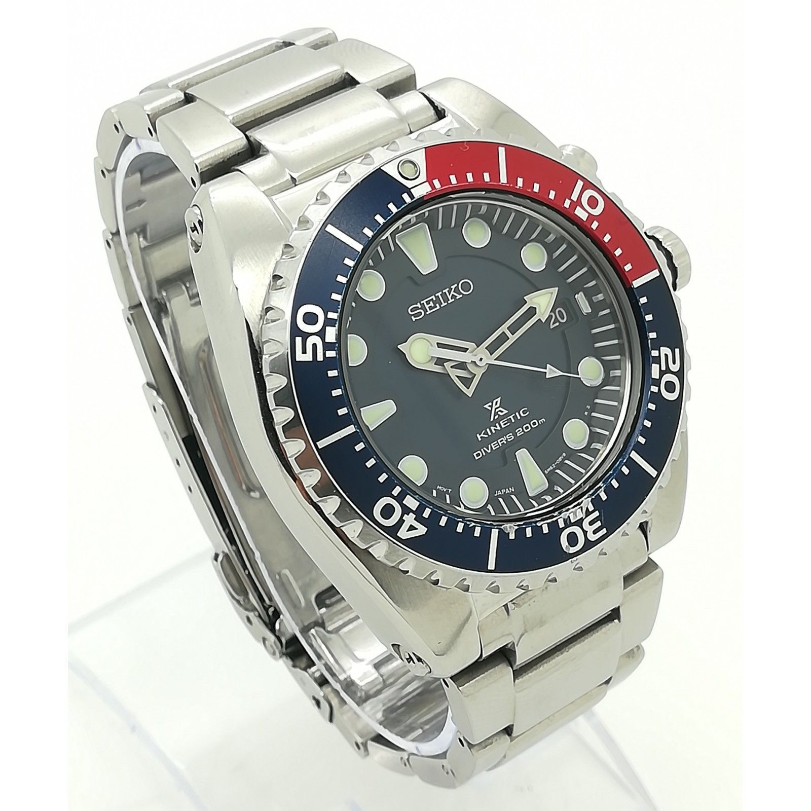 seiko diver 200m automatic pepsi