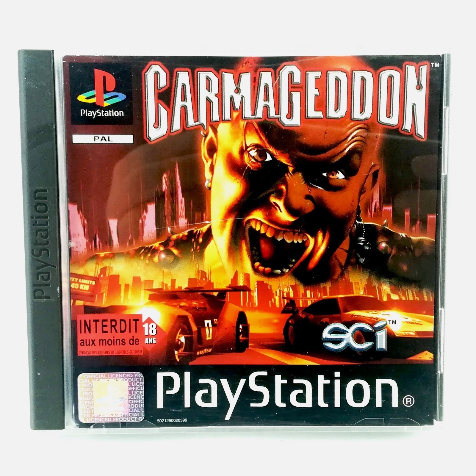 Juego Playstation 1 PS1 Carmageddon de segunda mano