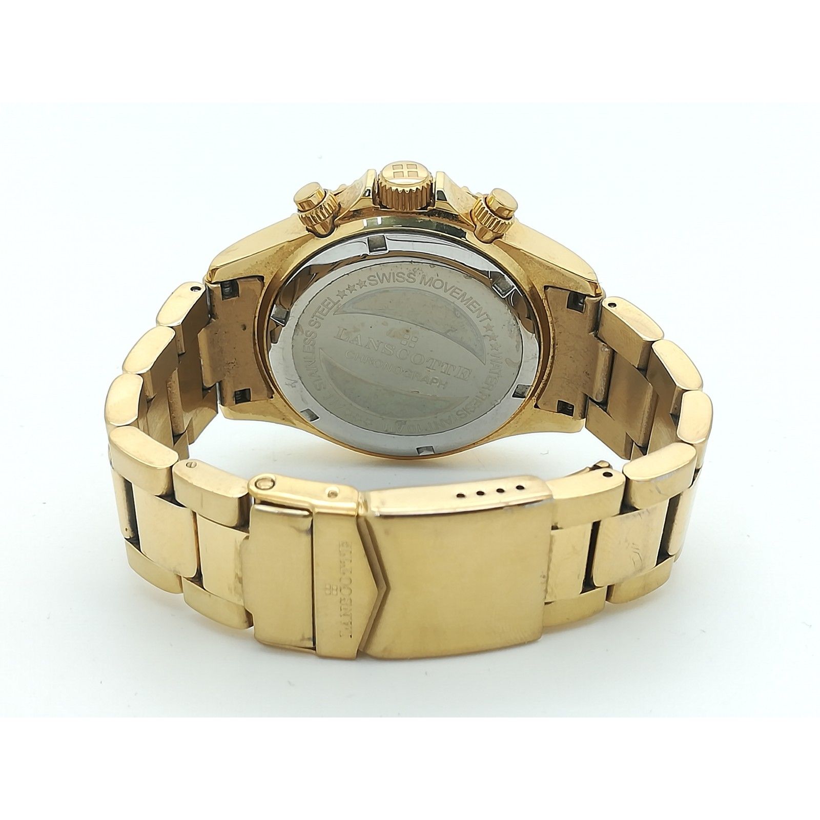 reloj-de-cuarzo-lanscotte-symbol-chronograph-dorado-con-estuche-de