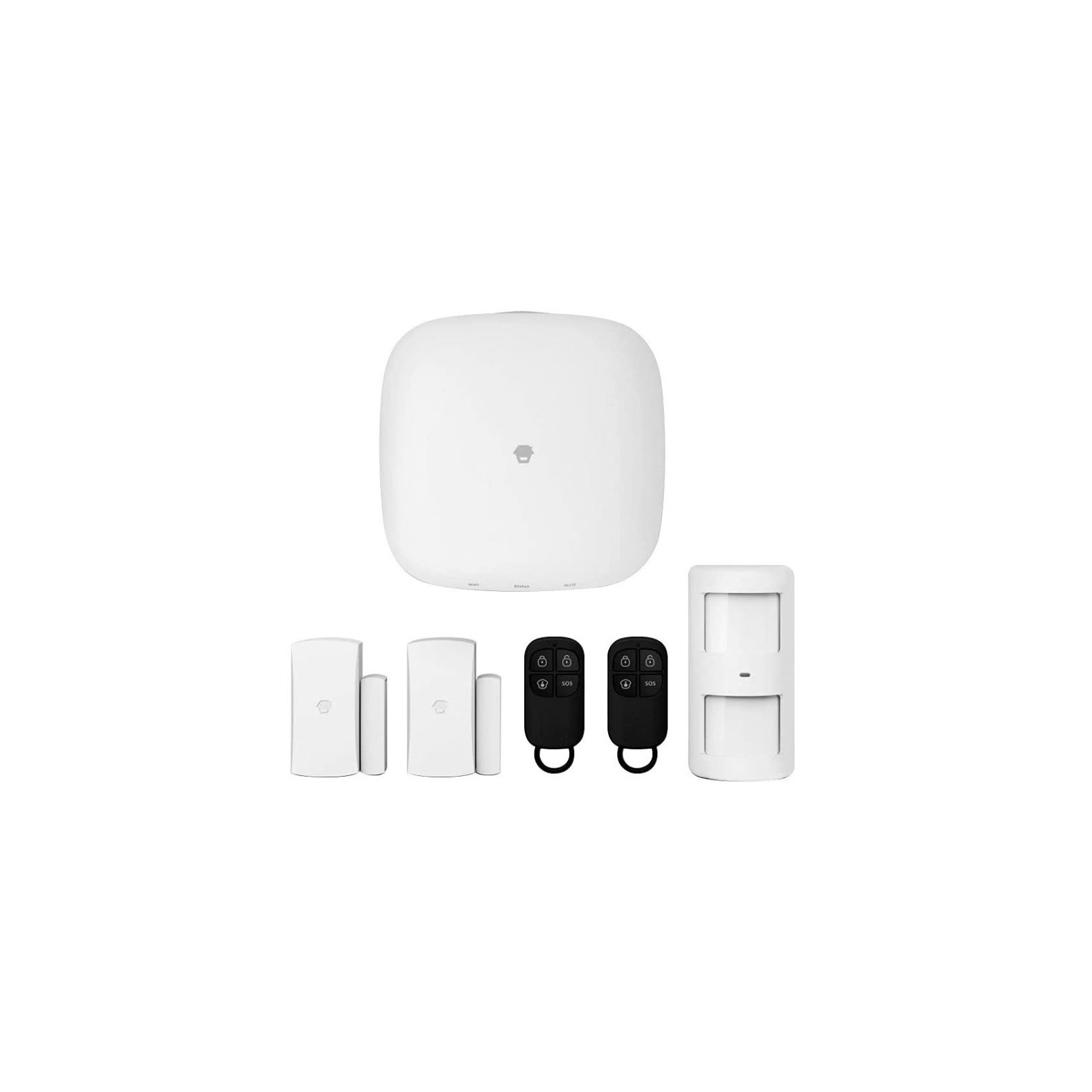 Chuango H4 Plus - Kit Sistema de Alarma WiFi/gsm Smart Home Compatible con Alexa y Philips Hue (Nuevo)