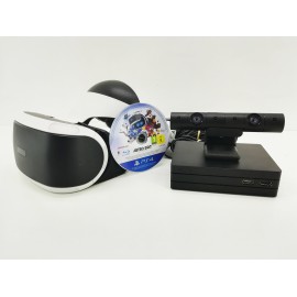 Gafas de realidad Virtual Sony VR Playstation 4 PS4 Headsets con Cámara versión 2 y juego Astro Bot de segunda mano