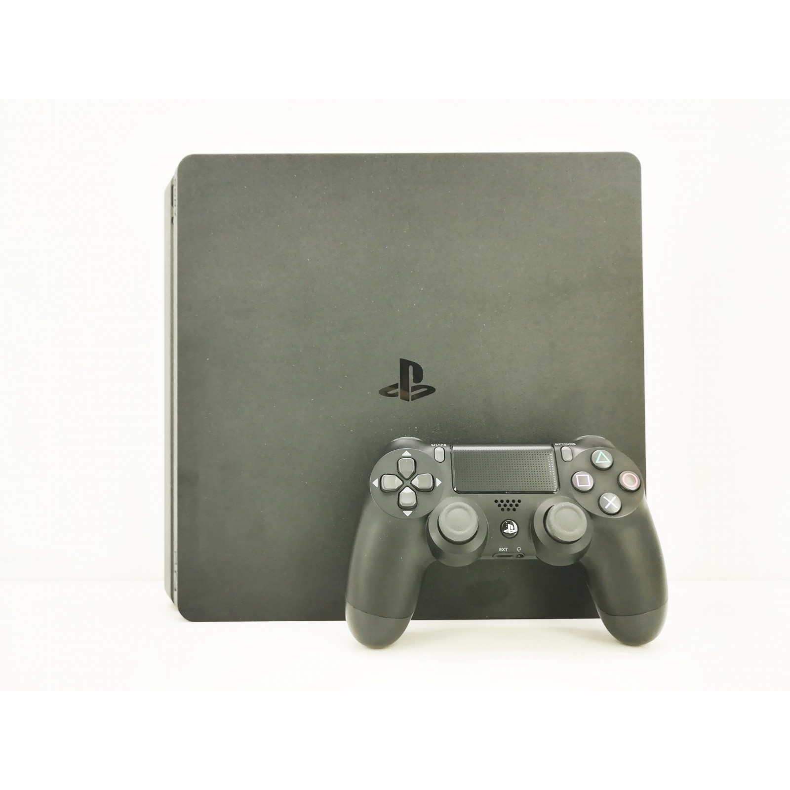 Consola Playstation 4 SONY PS4 Slim 500Gb con mando versión y cables de segunda mano
