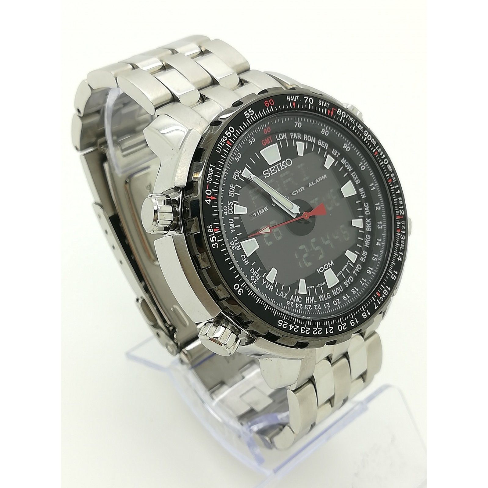 Cristal Minéral Sternkreuz SA1W50GN00 Pour Montres Seiko 8223-5080/5089 - Neuf étiqueté