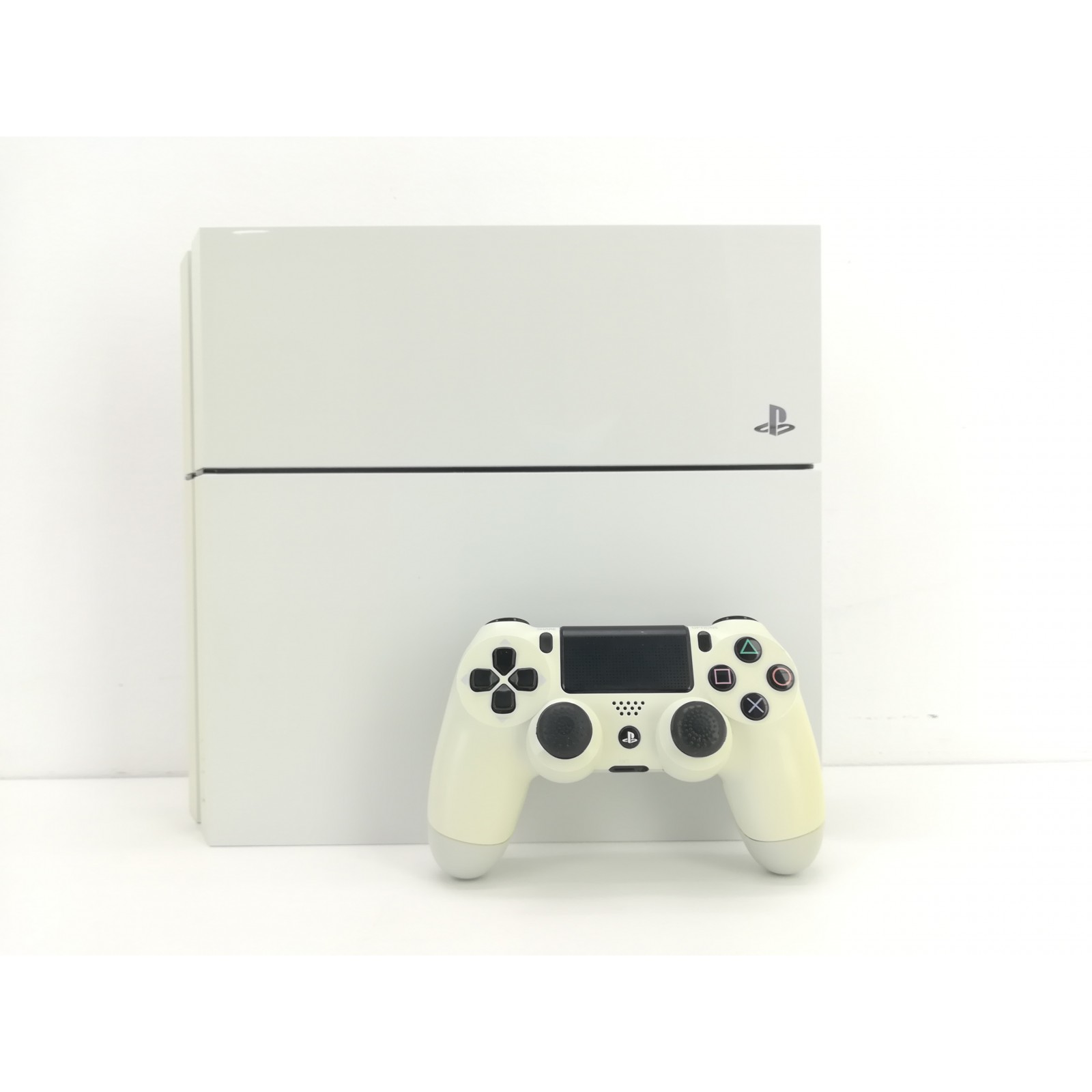 Consola Playstation Sony Ps Fat Gb Blanca Con Mando Cables Papeles Y Caja De Segunda Mano